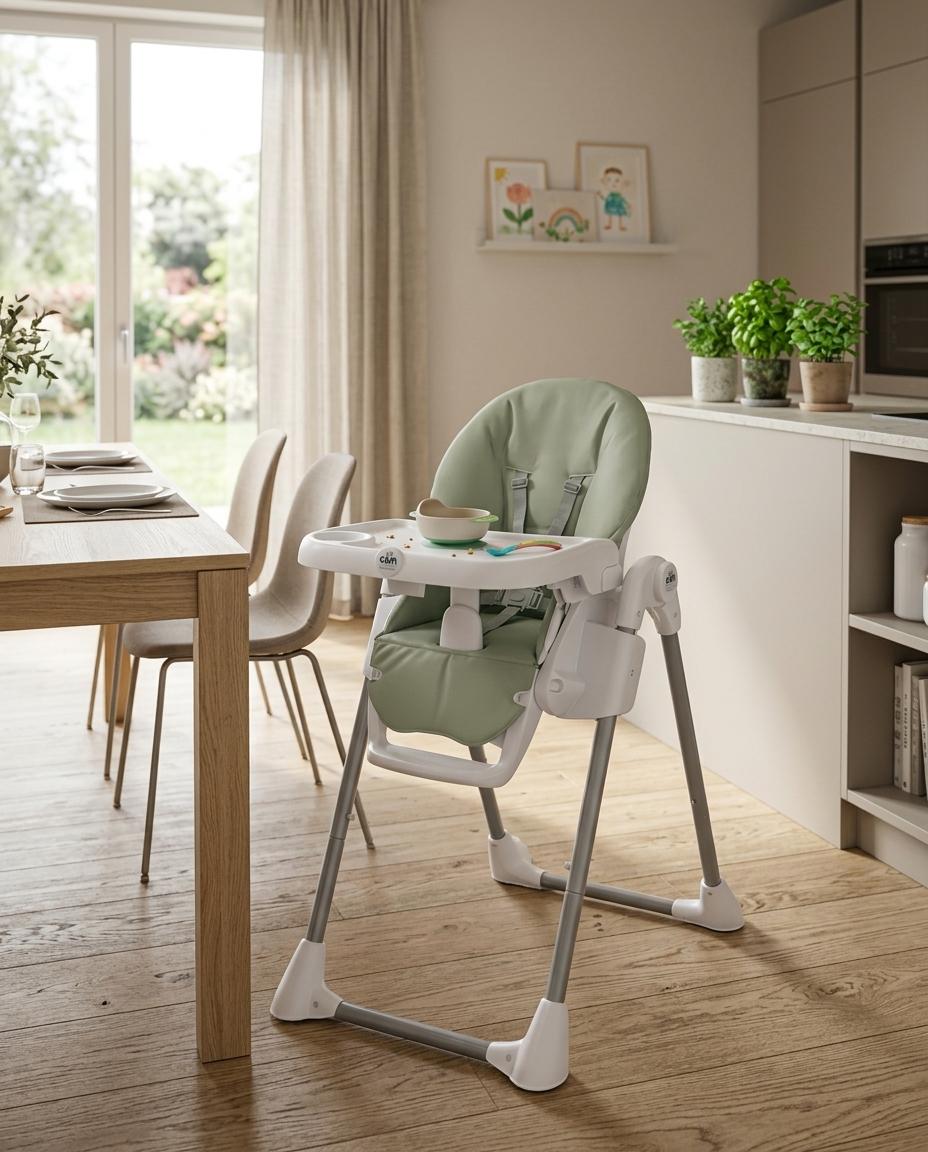 Cam stolica za hranjenje Pappananna S-2250.ZELENA Cam stolica za hranjenje Pappananna S-2250.ZELENA